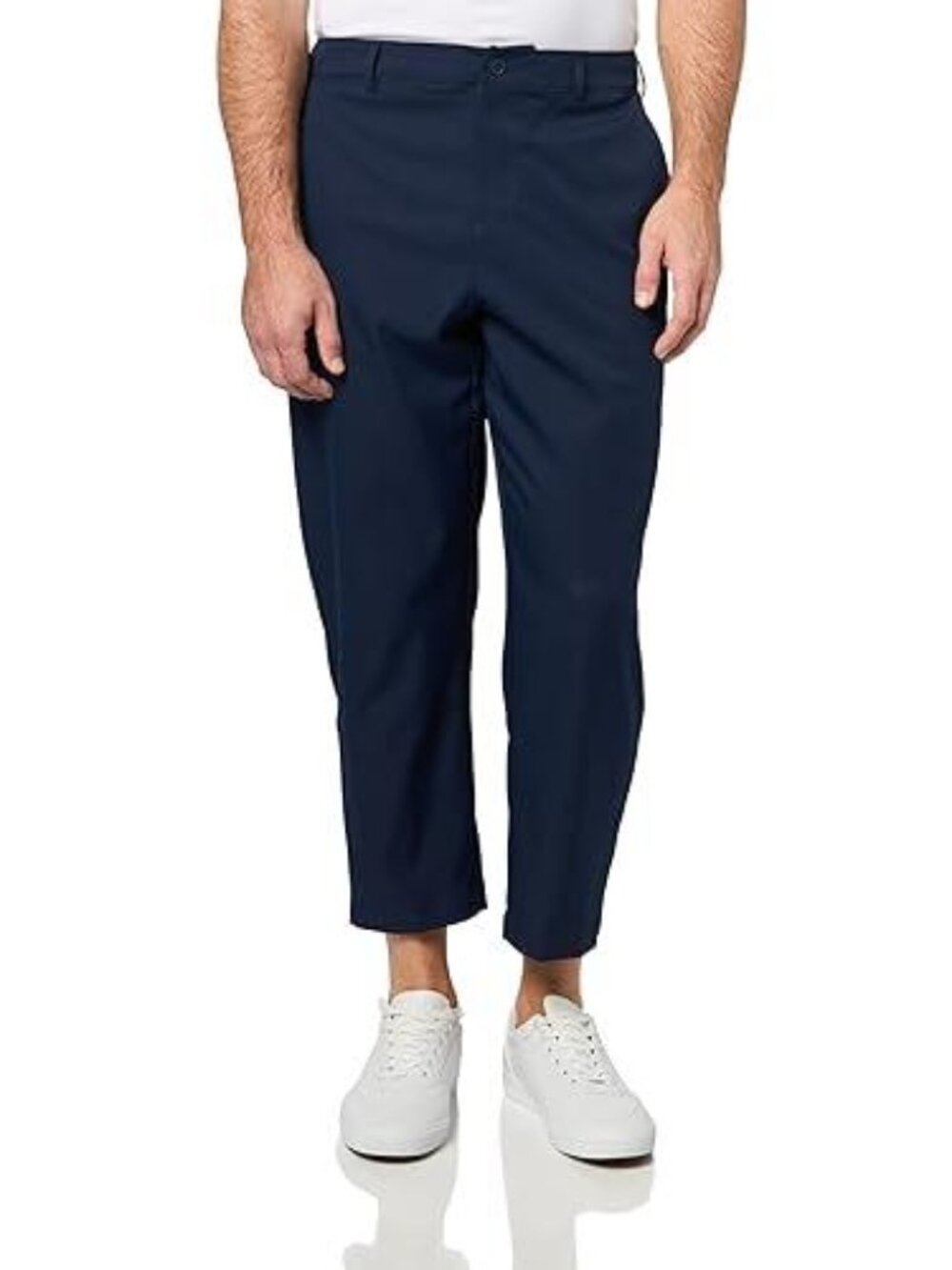 NWT New $170 Lacoste Men's Ultra Dry Cropped Navy Blue Golf Pants Size 40